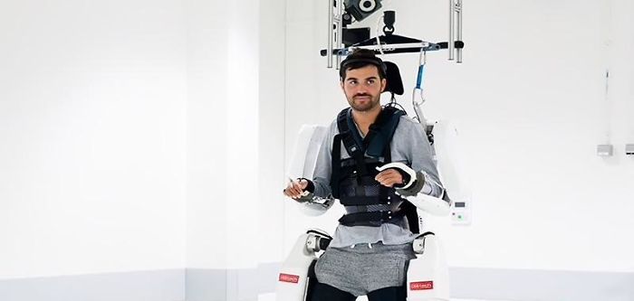 This Man Who Was Paralyzed For 4 Years Can Finally Walk Again With A Mind-Controlled Exoskeleton