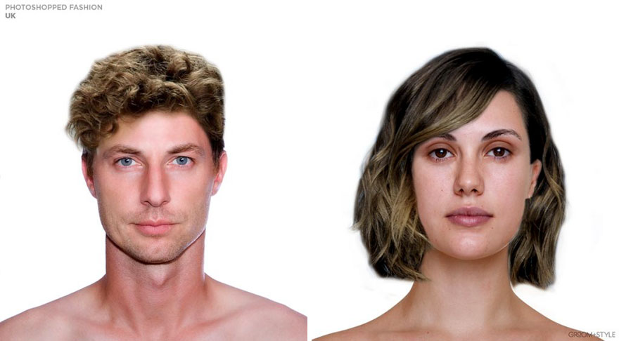 People From Around The World Edited These Man And Woman Headshots To Look Trendy In Their Country (27 Pics)