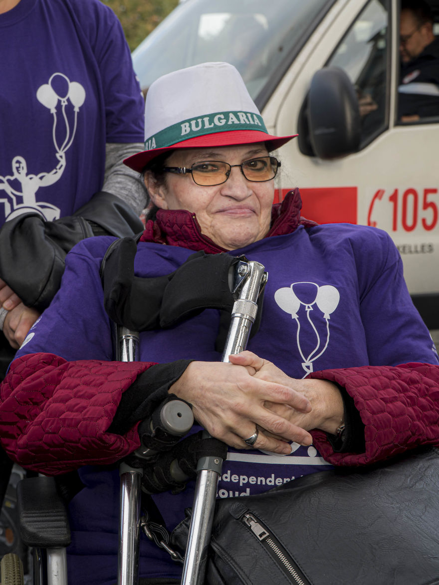 “Institution, No Solution” Was The Slogan Of Over 300 Disabled Activists Who Came To Brussels From All Over The World “Institution, No Solution” Was The Slogan Of Over 300 Disabled Activists Who Came To Brussels From All Over The World