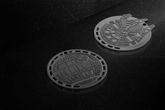 Le Creuset Is Dropping A Star Wars Cookware Line, Including The Darth Vader Dutch Oven And Millennium Falcon Trivet Le Creuset Is Dropping A Star Wars Cookware Line, Including The Darth Vader Dutch Oven And Millennium Falcon Trivet