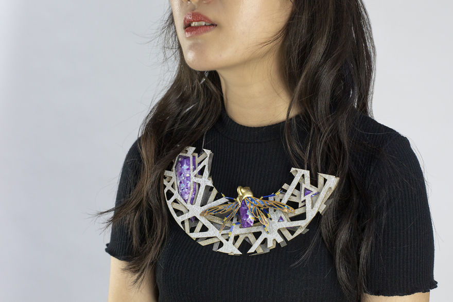 Our 26 Pics Of An Intricate Jewelry Series Made Almost Entirely From Paper Our 26 Pics Of An Intricate Jewelry Series Made Almost Entirely From Paper