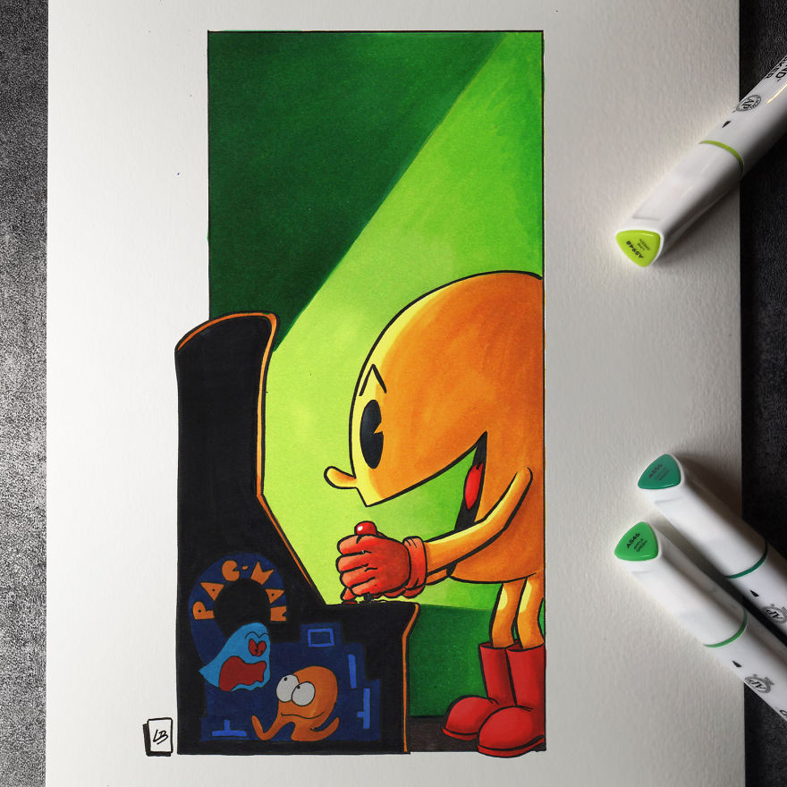 I Imagined What Would Happen If Video Game Characters Were Gamers (21 Pics) I Imagined What Would Happen If Video Game Characters Were Gamers (21 Pics)