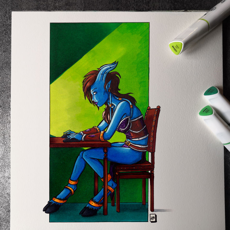 I Imagined What Would Happen If Video Game Characters Were Gamers (21 Pics) I Imagined What Would Happen If Video Game Characters Were Gamers (21 Pics)