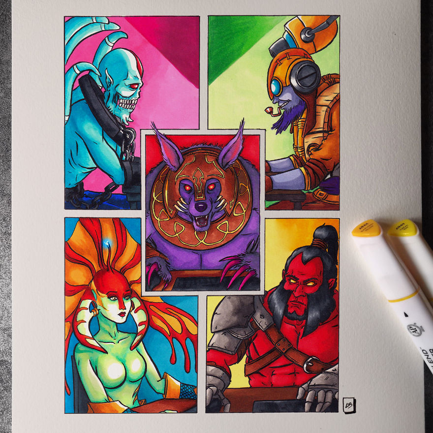 I Imagined What Would Happen If Video Game Characters Were Gamers (21 Pics) I Imagined What Would Happen If Video Game Characters Were Gamers (21 Pics)