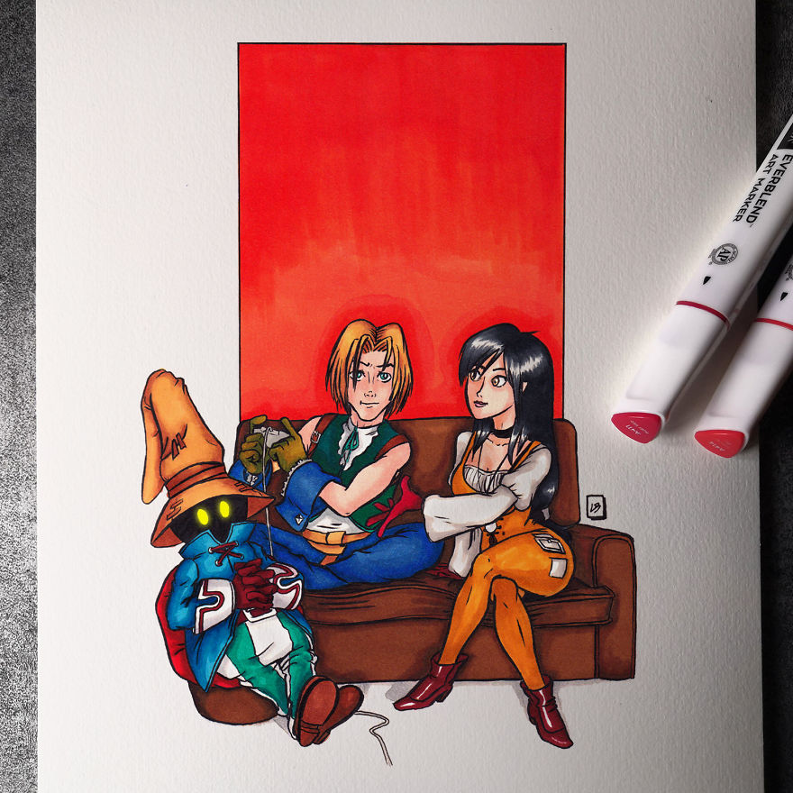 I Imagined What Would Happen If Video Game Characters Were Gamers (21 Pics) I Imagined What Would Happen If Video Game Characters Were Gamers (21 Pics)