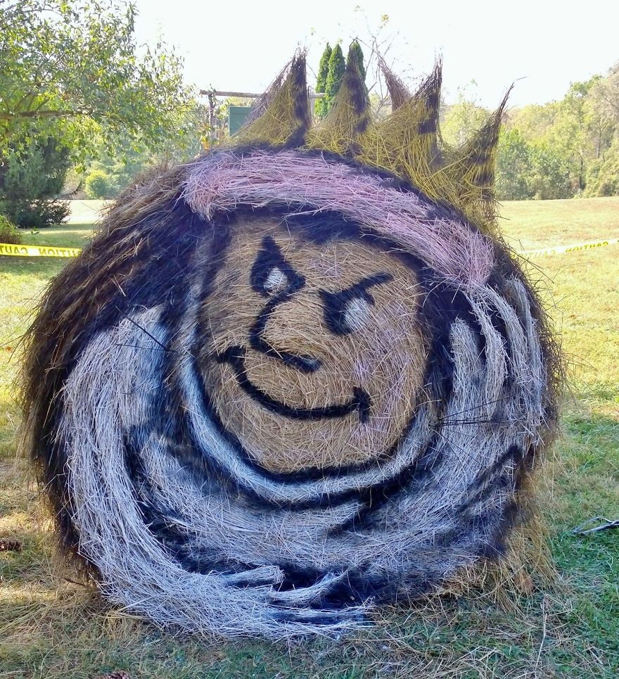 My Sculptures Of Famous Characters On Hay Bales Will Put You In The Halloween Mood (14 New Pics) My Sculptures Of Famous Characters On Hay Bales Will Put You In The Halloween Mood (14 New Pics)