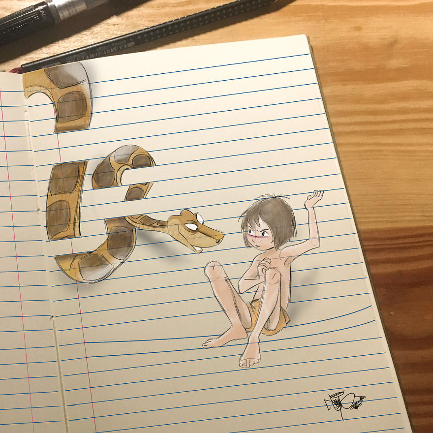 30 Illustrations That Blur The Line Between Drawing And Reality By Luigi Kemo Volo 30 Illustrations That Blur The Line Between Drawing And Reality By Luigi Kemo Volo