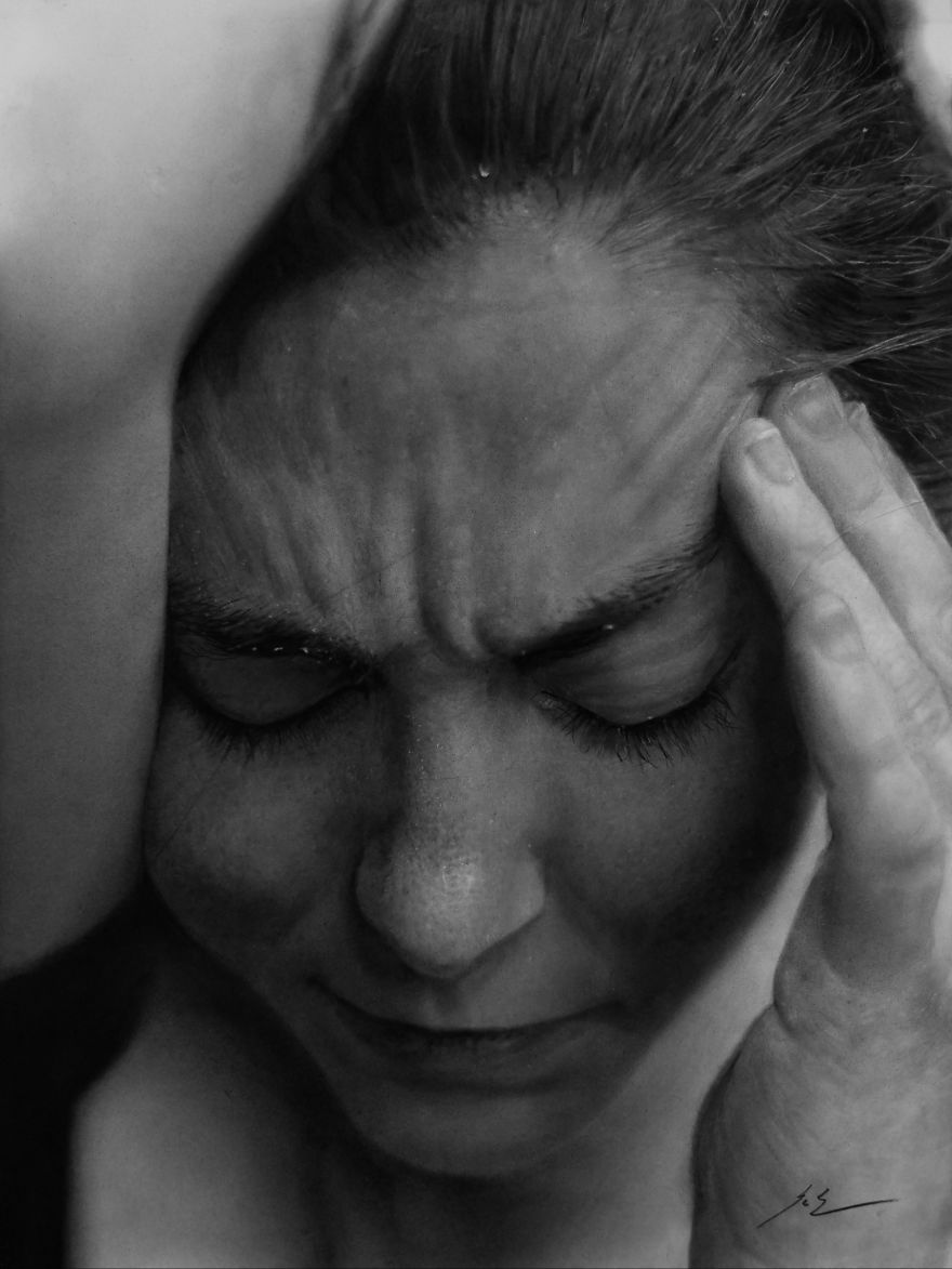 I’ve Been Training Myself To Draw Photorealistically For 3 Years, Here Are Some Of My Best Works (24 Pics) I’ve Been Training Myself To Draw Photorealistically For 3 Years, Here Are Some Of My Best Works (24 Pics)