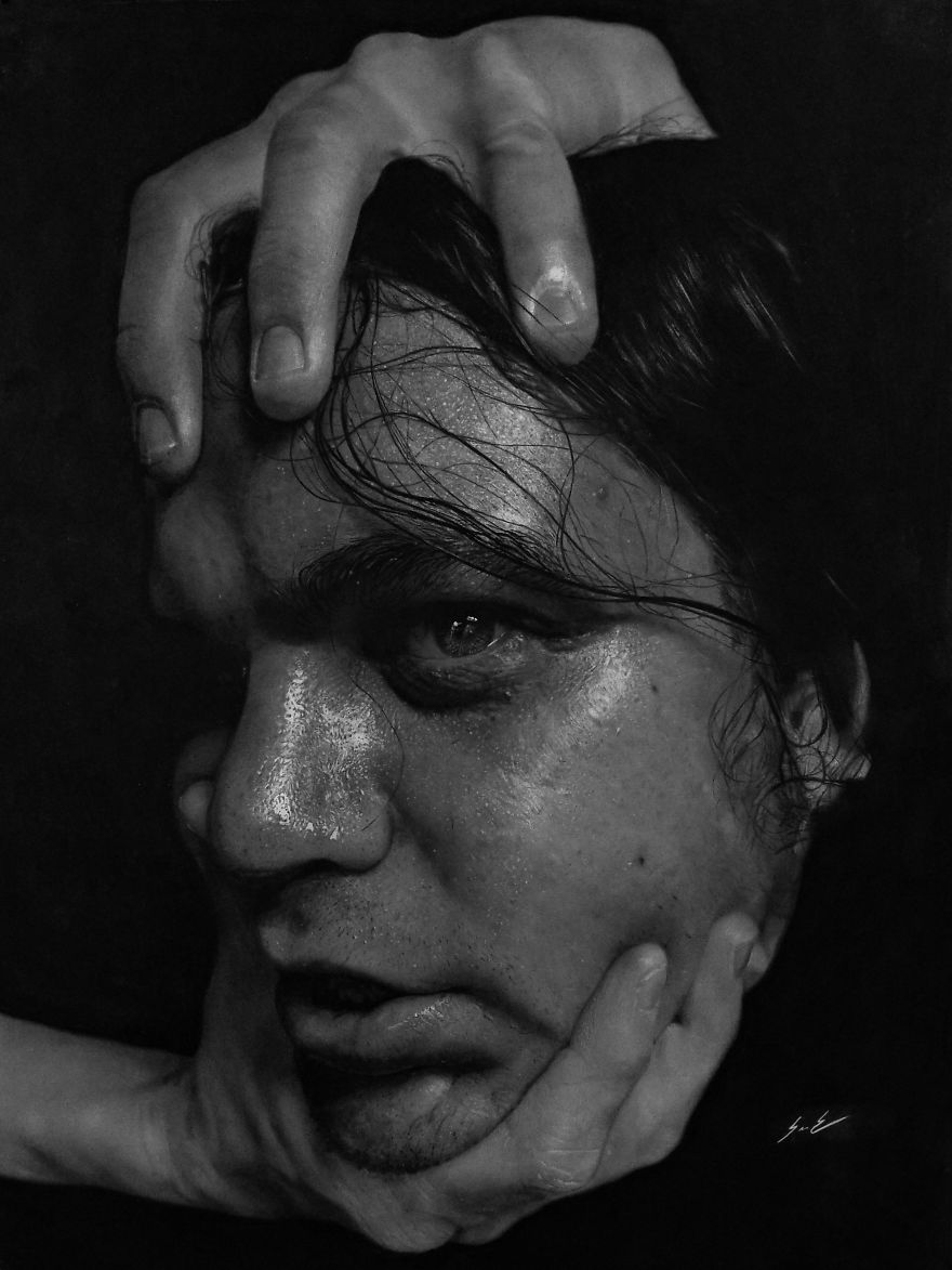 I’ve Been Training Myself To Draw Photorealistically For 3 Years, Here Are Some Of My Best Works (24 Pics) I’ve Been Training Myself To Draw Photorealistically For 3 Years, Here Are Some Of My Best Works (24 Pics)