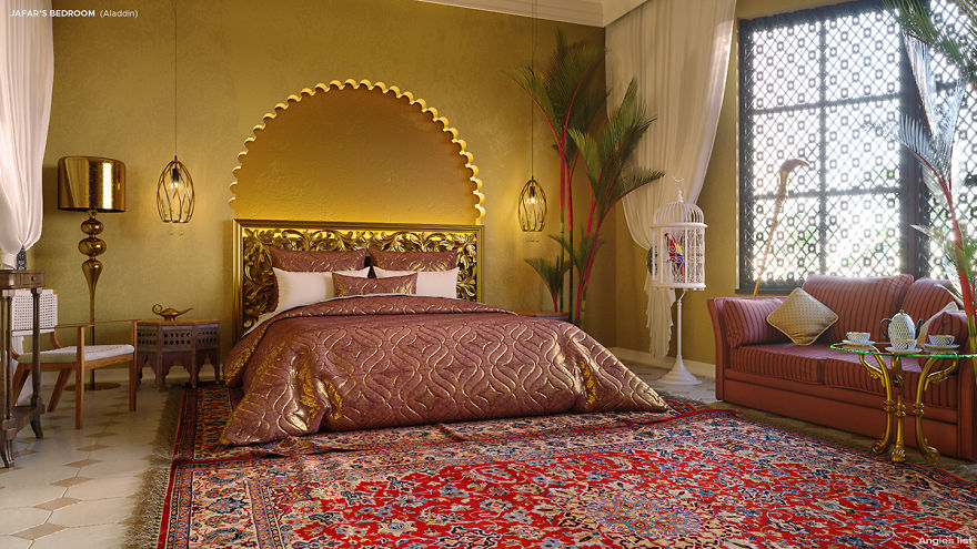 Here’s How Disney Villains Would Decorate Their Bedrooms Today (6 Pics) Here’s How Disney Villains Would Decorate Their Bedrooms Today (6 Pics)