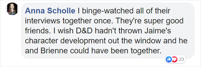 ‘Jaime Lannister’ Has A Lovely Doll Of Brienne Of Tarth At Home, And It’s As Sweet As It Sounds ‘Jaime Lannister’ Has A Lovely Doll Of Brienne Of Tarth At Home, And It’s As Sweet As It Sounds