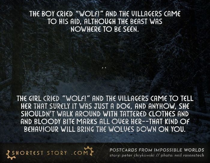 35 Weird Short Stories To Scare You This Evening Created By A Canadian Guy