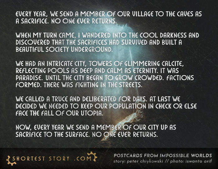 35 Weird Short Stories To Scare You This Evening Created By A Canadian Guy