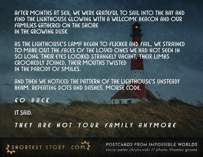 35 Weird Short Stories To Scare You This Evening Created By A Canadian Guy