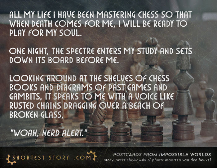 35 Weird Short Stories To Scare You This Evening Created By A Canadian Guy