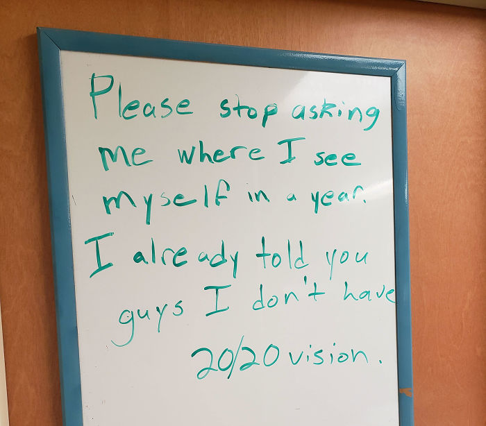 Guy Writes The Stupidest Jokes On A Board At Work Hoping Someone Will Stop Him One Day (24 Pics) Guy Writes The Stupidest Jokes On A Board At Work Hoping Someone Will Stop Him One Day (24 Pics)
