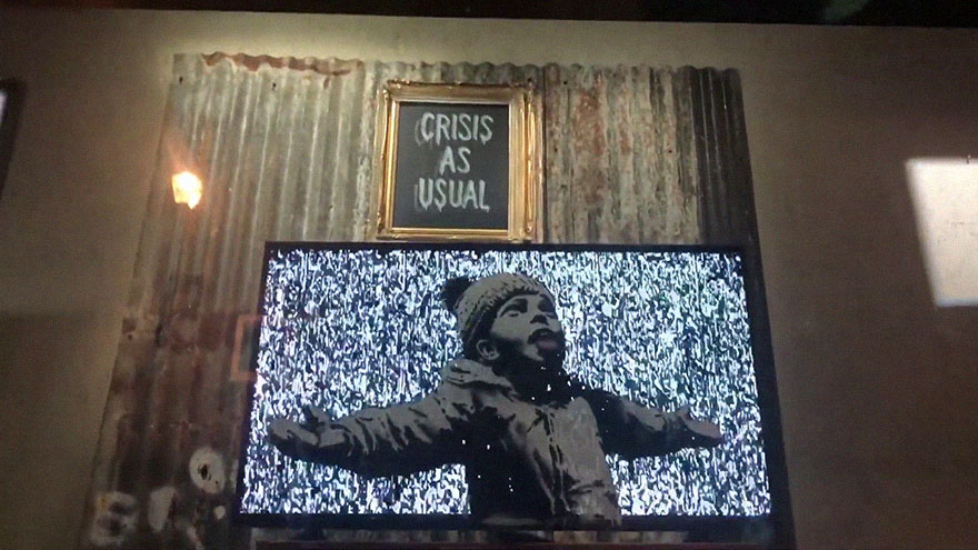 Banksy Opens A Dystopian Homeware Store No One Can Get Into, Following A Trademark Dispute Banksy Opens A Dystopian Homeware Store No One Can Get Into, Following A Trademark Dispute