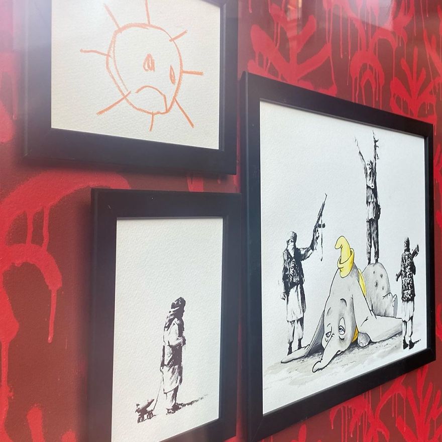 Banksy Opens A Dystopian Homeware Store No One Can Get Into, Following A Trademark Dispute Banksy Opens A Dystopian Homeware Store No One Can Get Into, Following A Trademark Dispute