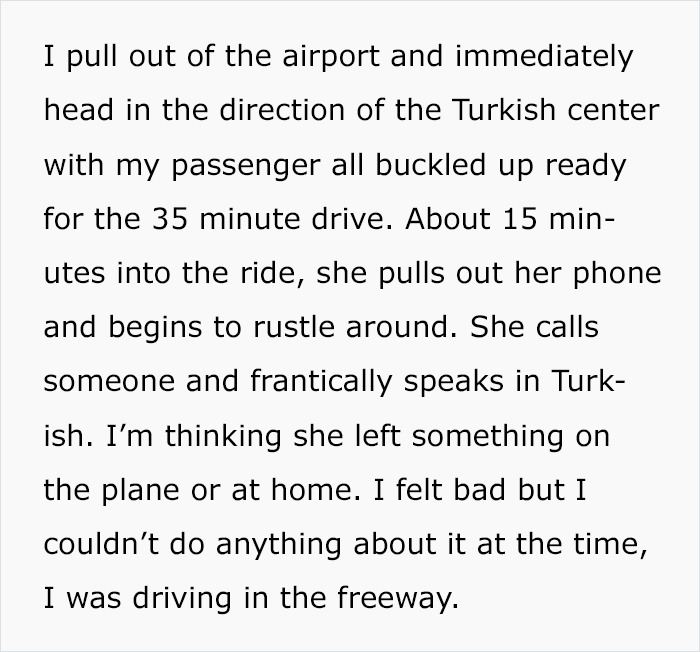 Guy Picks Up The Wrong Lady From The Airport, She Assumes She&#8217;s Being Kidnapped Mid-Trip And Calls The Cops