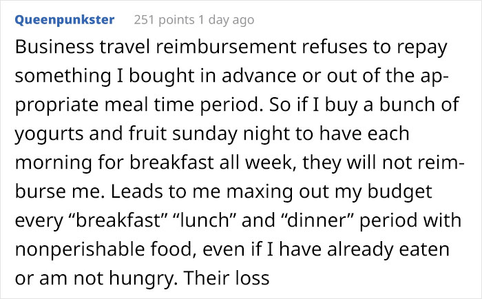 Employee Outsmarts Manager And Gives Company A $500 Cab Bill After They Say Bus Tickets Can’t Be Reimbursed Employee Outsmarts Manager And Gives Company A $500 Cab Bill After They Say Bus Tickets Can’t Be Reimbursed