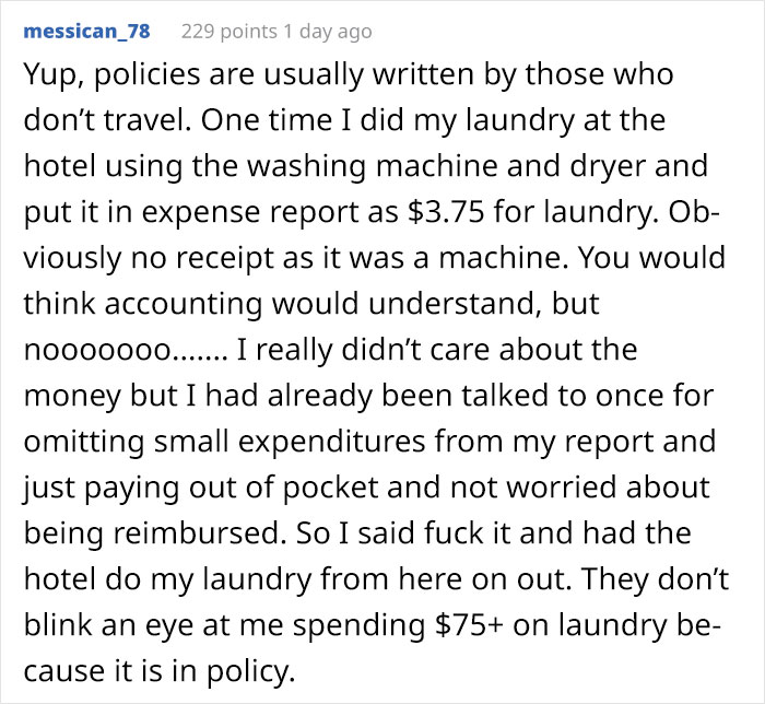 Employee Outsmarts Manager And Gives Company A $500 Cab Bill After They Say Bus Tickets Can’t Be Reimbursed Employee Outsmarts Manager And Gives Company A $500 Cab Bill After They Say Bus Tickets Can’t Be Reimbursed