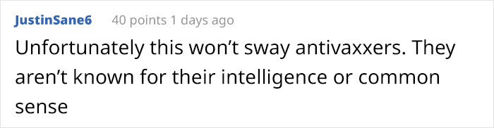 Anti-Vaxxer Tries To Frighten Others With ‘Scary’ Components, Gets Owned With Facts Anti-Vaxxer Tries To Frighten Others With ‘Scary’ Components, Gets Owned With Facts