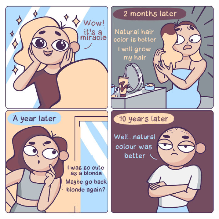 My 40 Comics That Illustrate Everyday Girls’ Problems In A Funny Way (New Pics) My 40 Comics That Illustrate Everyday Girls’ Problems In A Funny Way (New Pics)