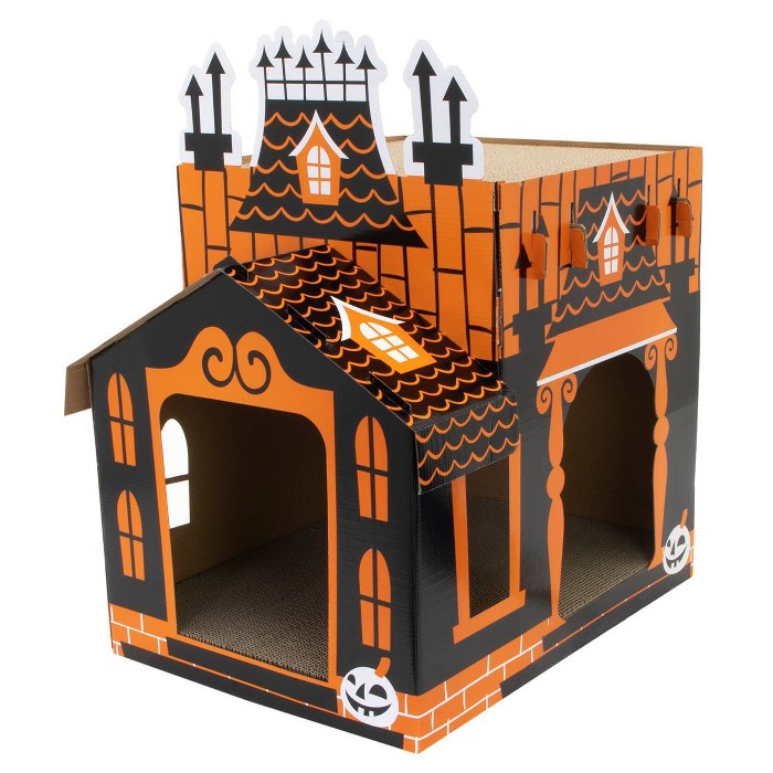 Target Sells Mini Haunted Houses For Cats And They&#8217;re Purrfect For Halloween