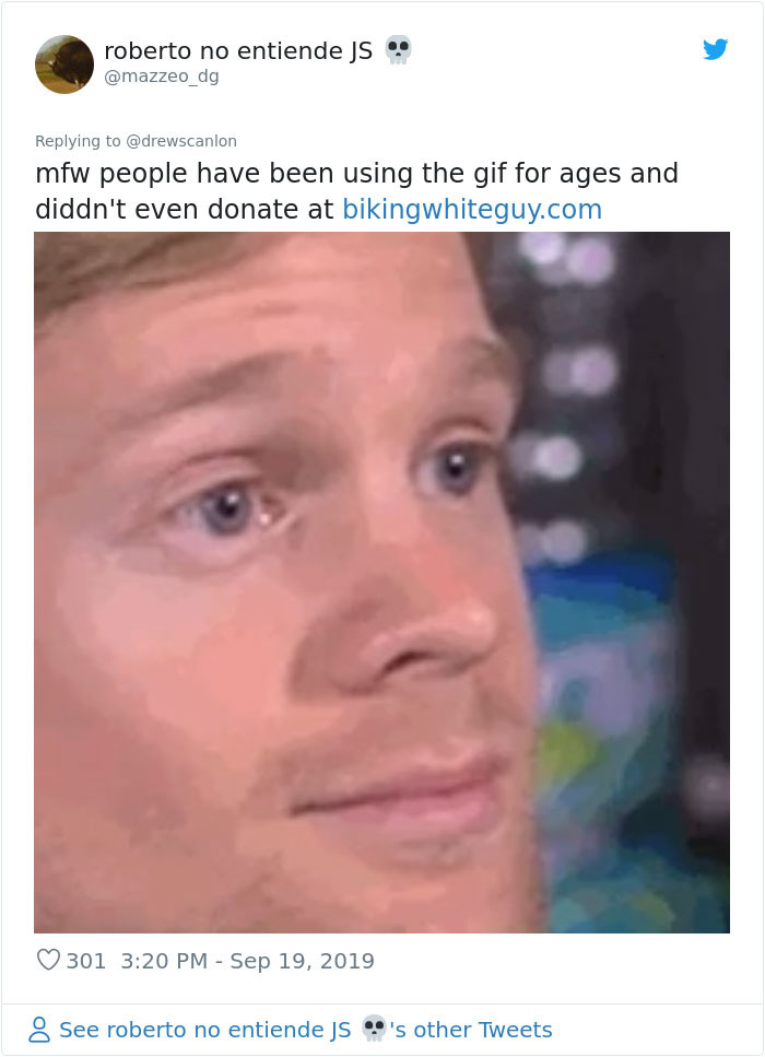 People Are Admiring The Man Known As The ‘Blinking White Guy’ Over Using His Fame To Raise Money For Charity People Are Admiring The Man Known As The ‘Blinking White Guy’ Over Using His Fame To Raise Money For Charity