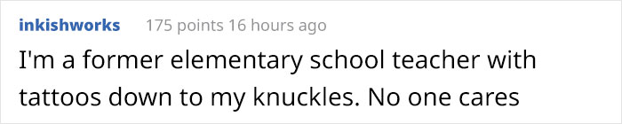 Guy Rants About Tattoos In A Workplace, Gets Shamed For His Own Unprofessional Pic Guy Rants About Tattoos In A Workplace, Gets Shamed For His Own Unprofessional Pic