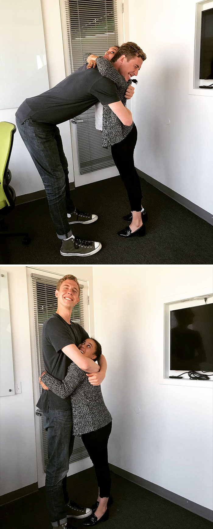 35 Times Tall People Hilariously Overshadowed Short People 35 Times Tall People Hilariously Overshadowed Short People