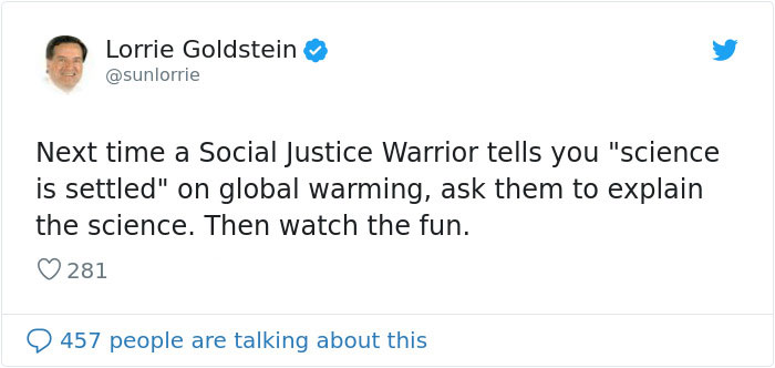 Person That Doesn’t Believe In Climate Change Says ‘SJWs’ Can’t ‘Explain The Science’, Gets Shut Down With Exactly That Person That Doesn’t Believe In Climate Change Says ‘SJWs’ Can’t ‘Explain The Science’, Gets Shut Down With Exactly That