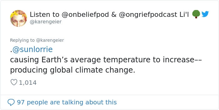 Person That Doesn’t Believe In Climate Change Says ‘SJWs’ Can’t ‘Explain The Science’, Gets Shut Down With Exactly That Person That Doesn’t Believe In Climate Change Says ‘SJWs’ Can’t ‘Explain The Science’, Gets Shut Down With Exactly That