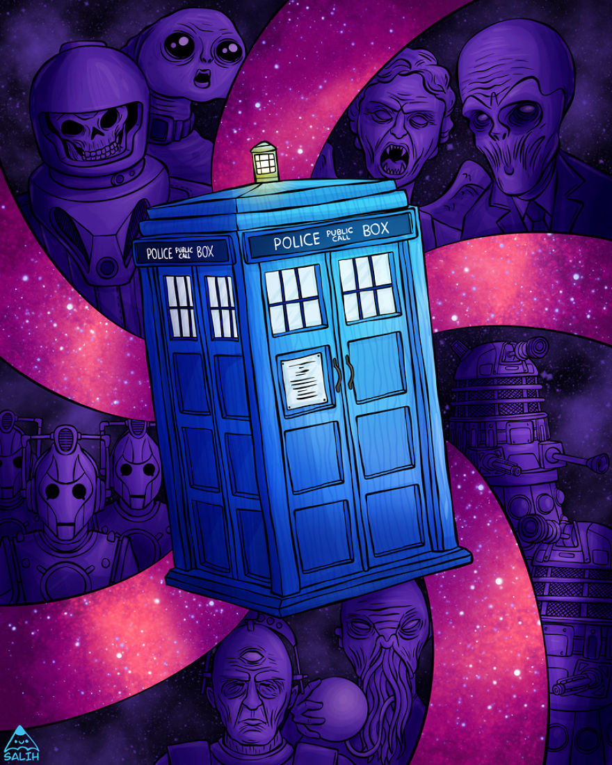 I Illustrated My Favorite Comics, TV Shows, And Movies In These 11 Fan Art Pics I Illustrated My Favorite Comics, TV Shows, And Movies In These 11 Fan Art Pics