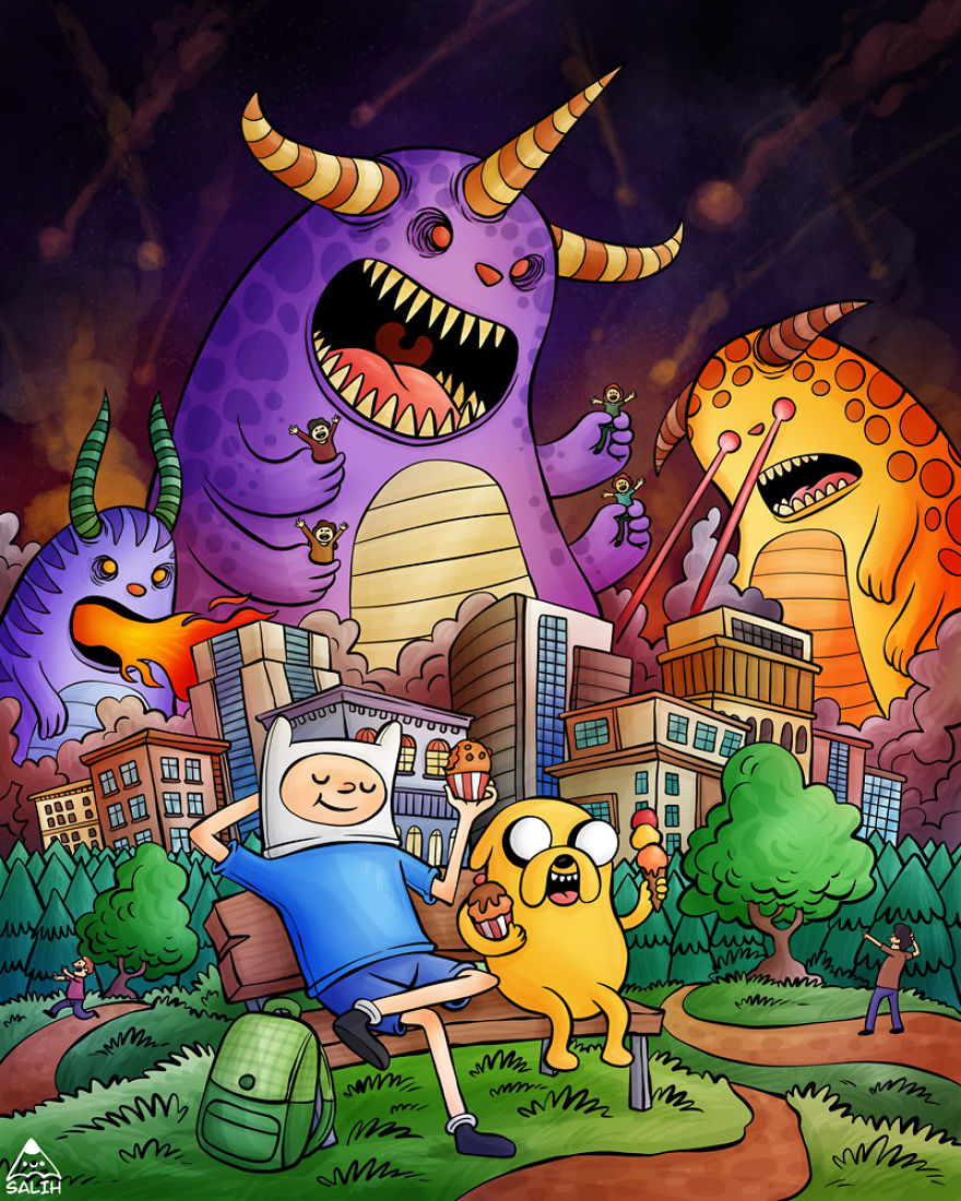 I Illustrated My Favorite Comics, TV Shows, And Movies In These 11 Fan Art Pics I Illustrated My Favorite Comics, TV Shows, And Movies In These 11 Fan Art Pics