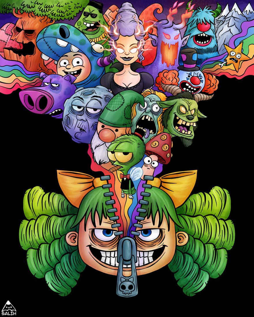 I Illustrated My Favorite Comics, TV Shows, And Movies In These 11 Fan Art Pics I Illustrated My Favorite Comics, TV Shows, And Movies In These 11 Fan Art Pics