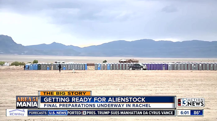 Man Spotted Naruto Running Near Area 51 During Live News Coverage