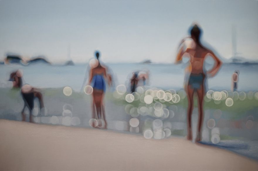 Artist Shows How People With Bad Eyesight See The World Without Glasses In 12 Oil Paintings (New Pics)