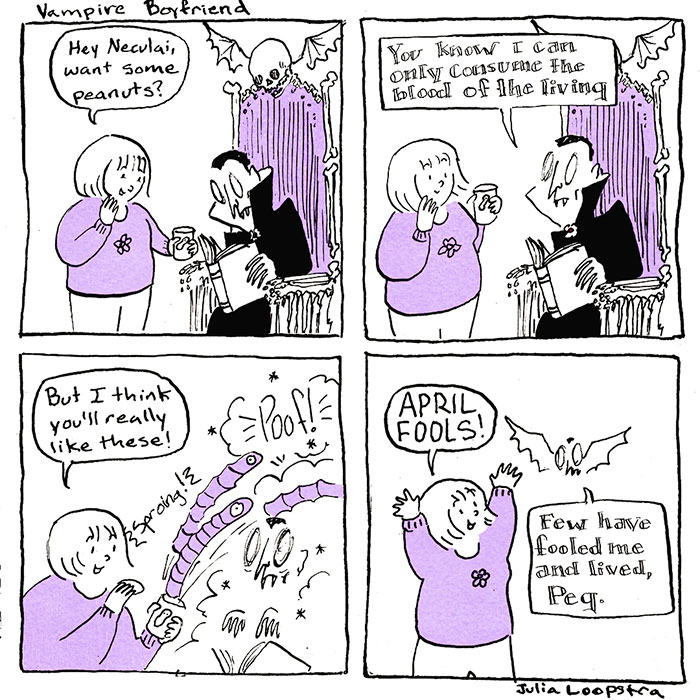 Artist Imagines What Having A Vampire Boyfriend Is Like And It’s Not The One From Twilight Artist Imagines What Having A Vampire Boyfriend Is Like And It’s Not The One From Twilight