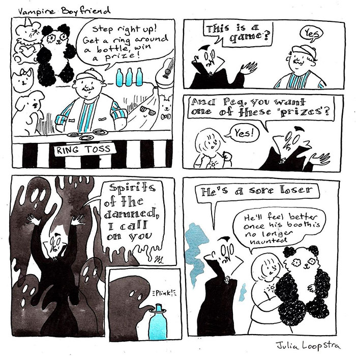 Artist Imagines What Having A Vampire Boyfriend Is Like And It’s Not The One From Twilight Artist Imagines What Having A Vampire Boyfriend Is Like And It’s Not The One From Twilight