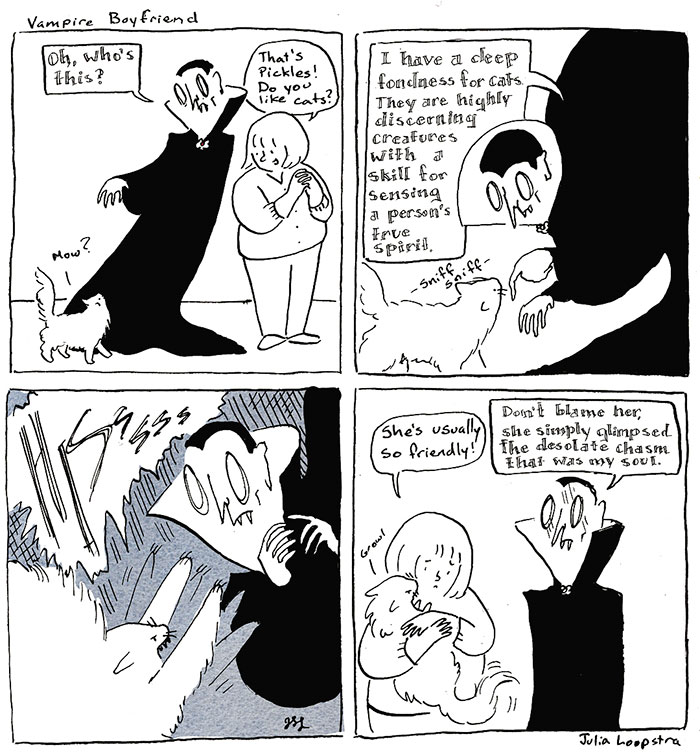 Artist Imagines What Having A Vampire Boyfriend Is Like And It’s Not The One From Twilight Artist Imagines What Having A Vampire Boyfriend Is Like And It’s Not The One From Twilight