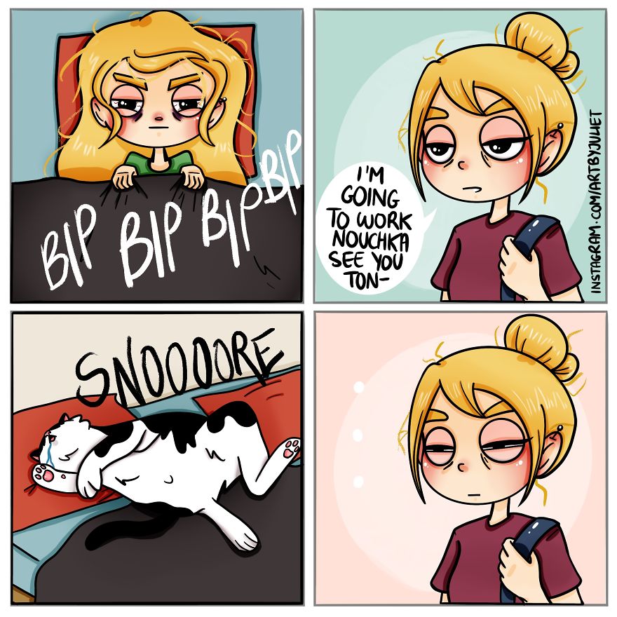 20 Comics By A French Artist Filled With Light-Hearted Humor And Daily Realities (New Pics)