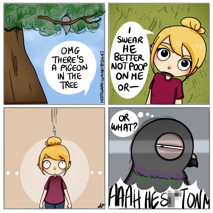 20 Comics By A French Artist Filled With Light-Hearted Humor And Daily Realities (New Pics)