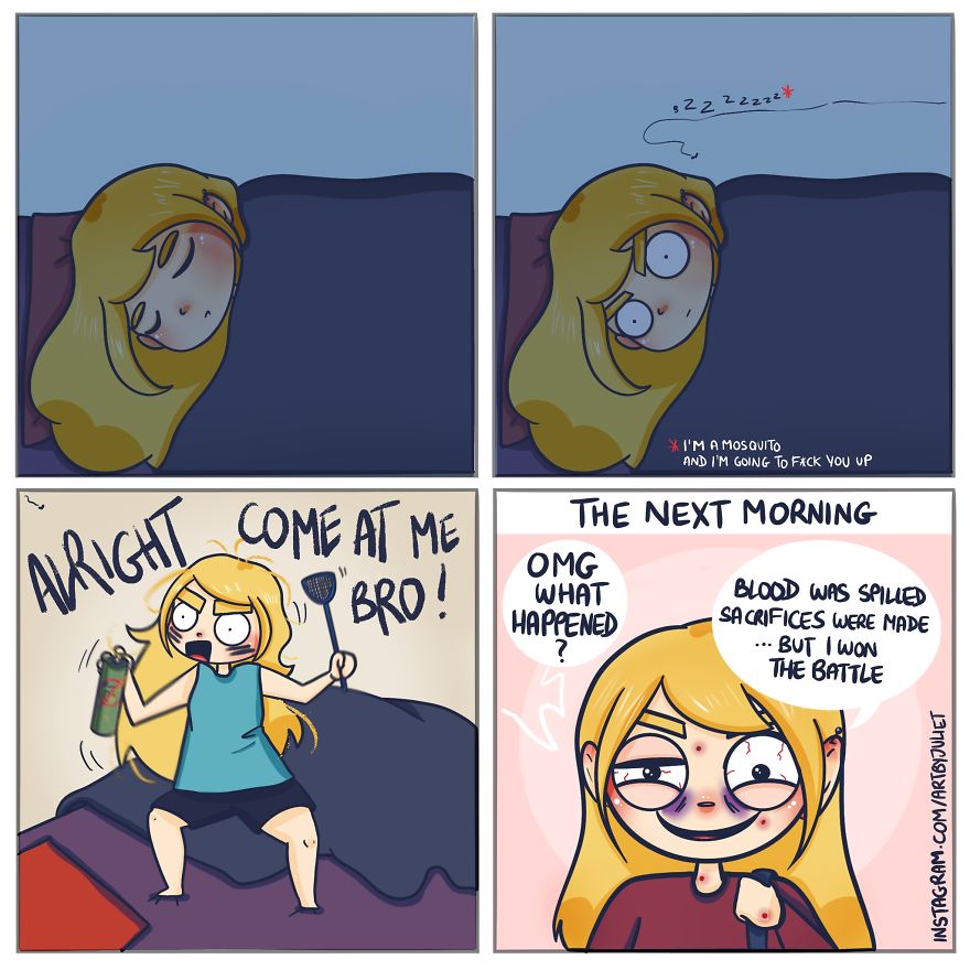 20 Comics By A French Artist Filled With Light-Hearted Humor And Daily Realities (New Pics)