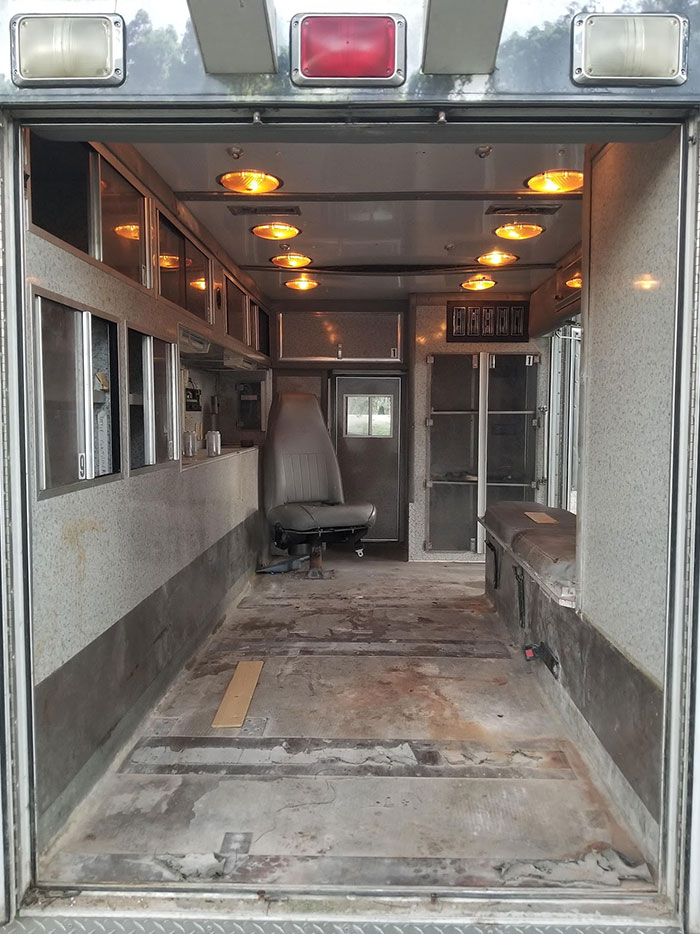 Man Converts An Old Ambulance Into His Dream Home
