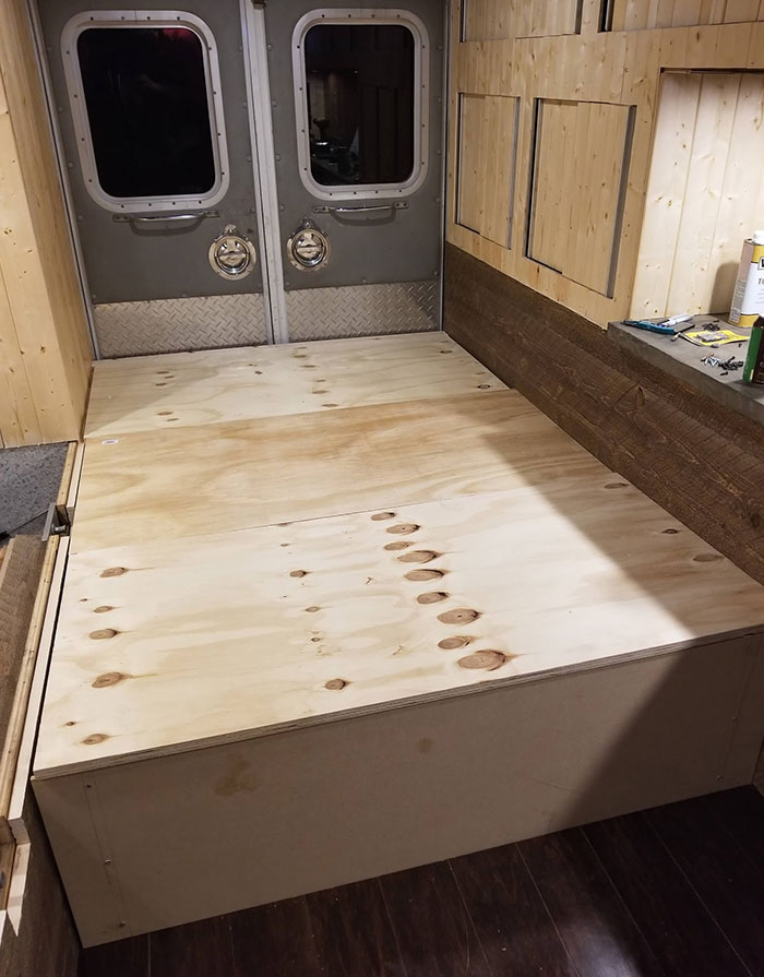 Man Converts An Old Ambulance Into His Dream Home