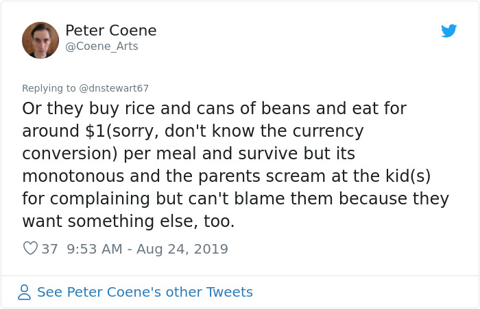 Rich Guy &#8216;Proves&#8217; Food Poverty Is Just Laziness, Gets Shut Down With Maths