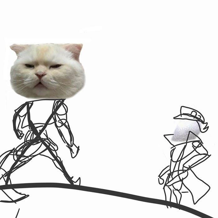 Someone Asks People To Draw A Cat Using This Template And People Create The Wildest Illustrations