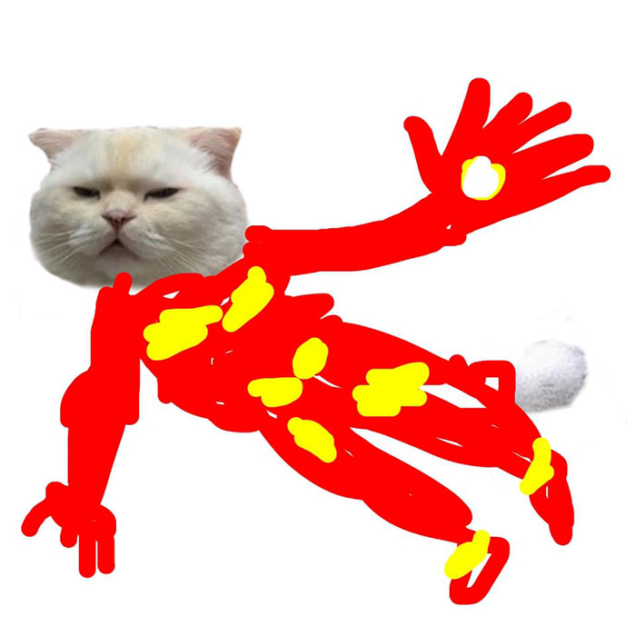 Someone Asks People To Draw A Cat Using This Template And People Create The Wildest Illustrations