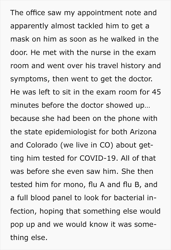 American Man Feels All The Symptoms Of Coronavirus, Tries Getting Tested, Finds Himself Surrounded By Unprofessionalism American Man Feels All The Symptoms Of Coronavirus, Tries Getting Tested, Finds Himself Surrounded By Unprofessionalism